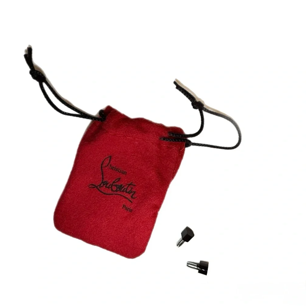 Christian Louboutin Iriza Glossy Black Heels with Iconic Red Soles - Picture 13 of 13